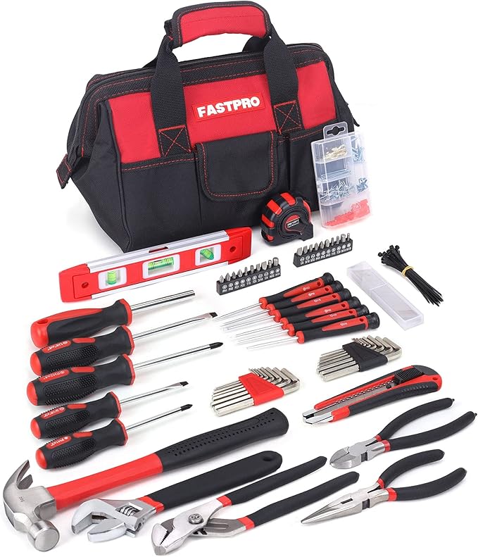FASTPRO 215-Piece Home Repairing Tool Set