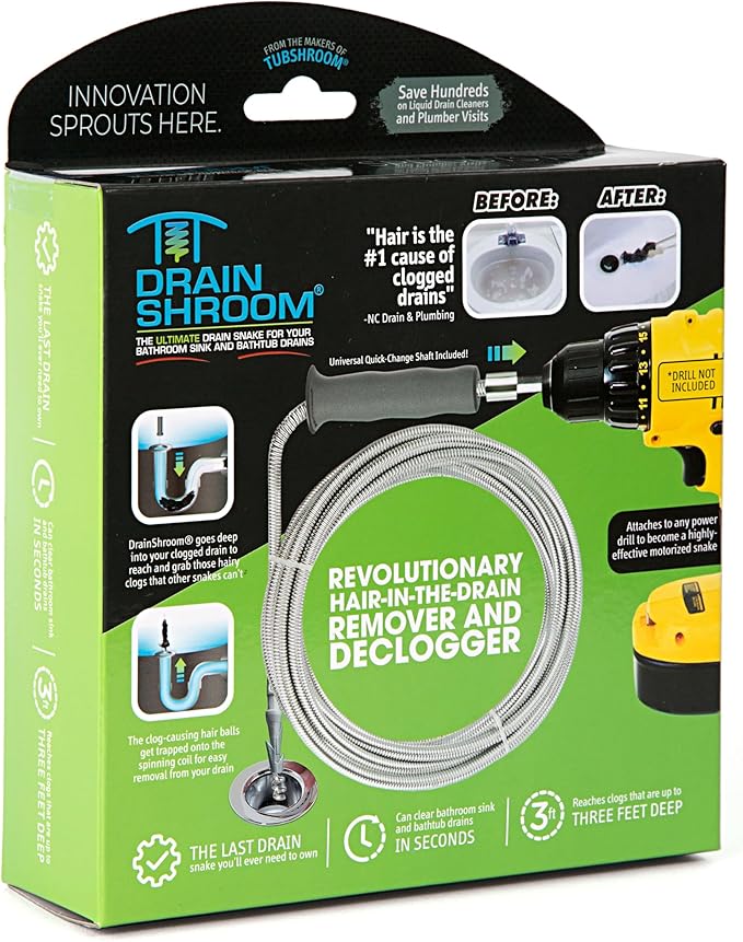Reusable Sink Snake Clog Remover